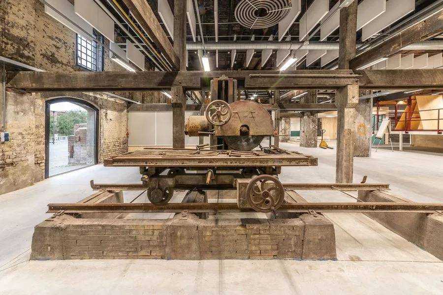 Refurbished industrial machinery after recovery
